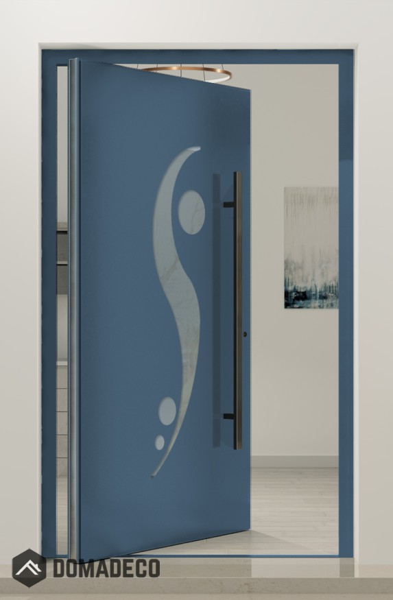 PIVOT 11E -  puerta pivotante exterior de aluminio