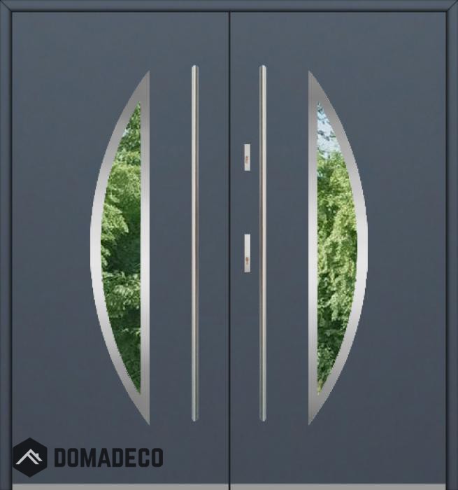 Fargo 22 double - puerta de entrada double moderna
