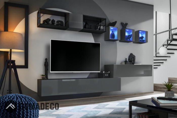 Shift M3 - pared de tv moderna