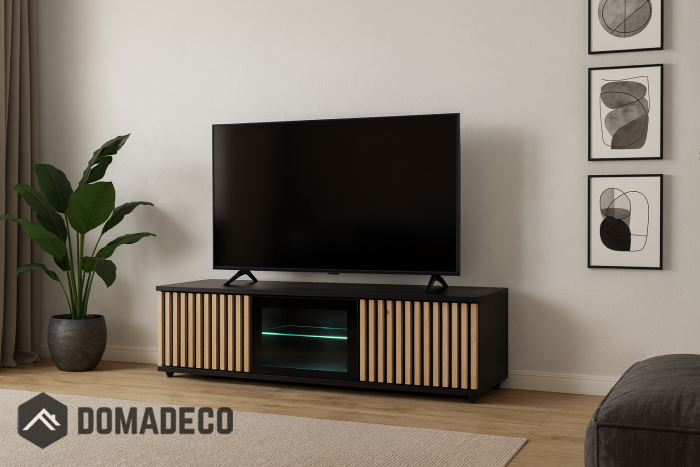 Xalapa L2 - Mueble para televisor para espacios reducidos
