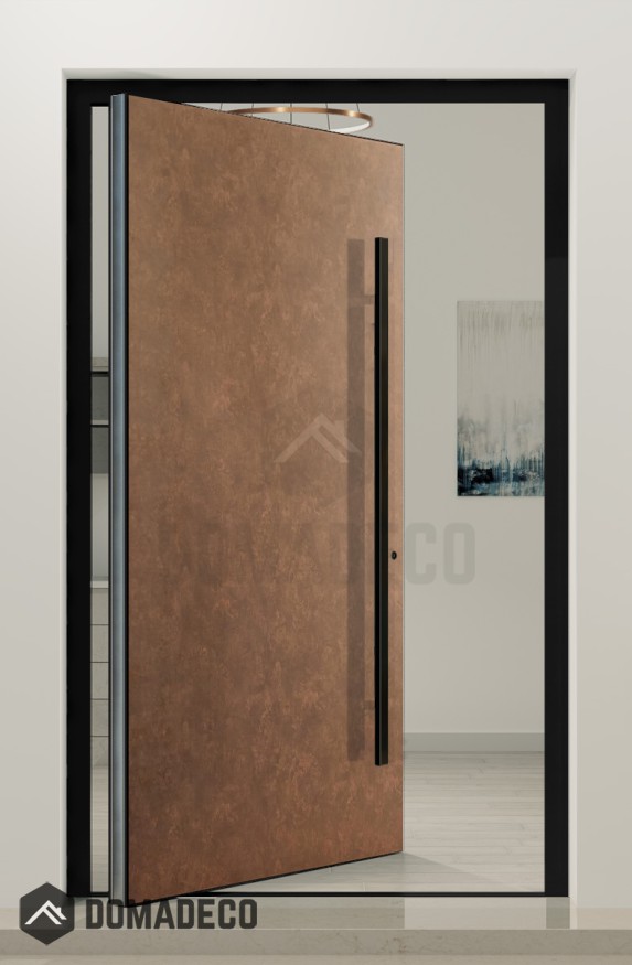 PIVOT Basic: puerta delantera con pivote de aluminio liso