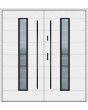 Fargo 12C double - puerta de entrada double con ventana
