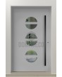 LIM 13E - puerta de entrada de aluminio vidriado