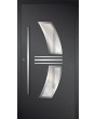 LIM AP15 - puerta de entrada de vidrio aluminio