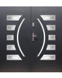 Fargo 23 double - puerta exterior francesa moderna