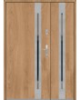 Fargo 25A DB - puerta entrada moderna con sidelite