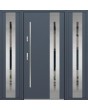 Fargo 26B T - puerta entrada metalica con dos sidelites