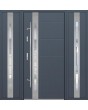 Fargo 25C T - puerta entrada moderna con dos sidelites