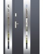 Fargo 26A DB - puerta entrada metalica con sidelite