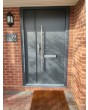 Fargo 26C DB - puerta entrada moderna con sidelite