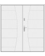 Fargo 26G double - puerta de entrada double contemporánea
