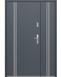 Fargo 32B DB - puerta entrada moderna con sidelite