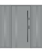 Fargo 32B T - puerta blindada con dos sidelites