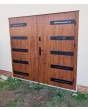 Fargo 39 double - puerta delantera moderna de diseño doble