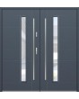 Fargo 42 double - puerta exterior de acero inoxidable para casas francesas