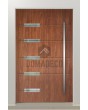 LIM Abakus - puerta de entrada principal de aluminio para viviendas