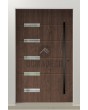 LIM Abakus - puerta de entrada principal de aluminio para viviendas