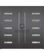 LIM Abakus doble - puerta batiente de aluminio de doble entrada con eficiencia energética