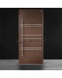 Wenge LIM AD18 - puerta de entrada de aluminio