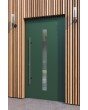 LIM AG01B - mejor puerta de aluminio exterior aislada