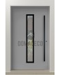 LIM AP01- puerta de entrada de vidrio y aluminio