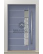 PIVOT AP02 - puerta de entrada pivotante de aluminio con cristal