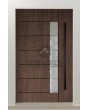 LIM AP02 - puerta de entrada de aluminio contemporánea