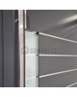 PIVOT AP02 - puerta de entrada pivotante de aluminio con cristal