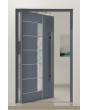 PIVOT AP02 - puerta de entrada pivotante de aluminio con cristal