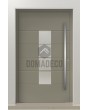 LIM AP06- puerta de entrada de vidrio y aluminio