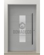 LIM AP06- puerta de entrada de vidrio y aluminio