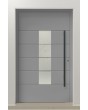PIVOT AP06 - Puerta de entrada pivotante de aluminio para uso intensivo