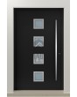 PIVOT AP08 - puerta pivotante grande de aluminio con cristal