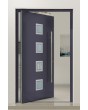 PIVOT AP08 - puerta pivotante grande de aluminio con cristal