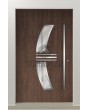 LIM AP15 - puerta de entrada de vidrio aluminio
