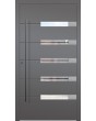 LIM AP18 - puerta de entrada de vidrio aluminio
