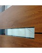 LIM AP18A puerta frontal doble de aluminio con bisagras dobles
