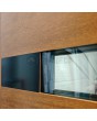 LIM AP18A puerta frontal doble de aluminio con bisagras dobles