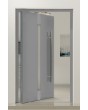 PIVOT AP11 - puerta de entrada pivotante de aluminio personalizada