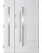 Sta Arago Duo - puerta entrada moderna con sidelite
