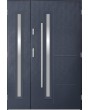 Sta Arago Duo - puerta entrada moderna con sidelite