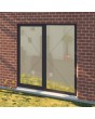 AL86-B3 - puerta doble de balcón basculante (apertura interior)