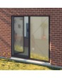AL86-B3 - puerta doble de balcón basculante (apertura interior)