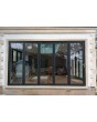 Puertas plegables de aluminio de 5 paneles