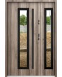 Sta Hevelius Duo Noir - puerta entrada metalica con sidelite