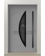 LIM Bow - puerta principal de vidrio de aluminio