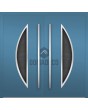 LIM Bow doble - puerta delantera exterior doble con cristal