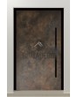 PIVOT Bruno - puerta pivotante de aluminio recubierta de cuarzo sinterizado antioxidante