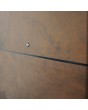 LIM Bruno doble - doble puerta delantera de aluminio revestida de cuarzo sinterizado de óxido