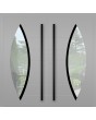 LIM C11 doble: puerta principal doble de aluminio de alta resistencia con cristal.